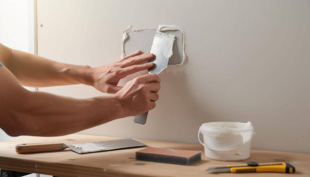 apprenez à réparer facilement un trou dans un mur en placo grâce à notre guide pratique étape par étape, idéal pour les bricoleurs débutants.