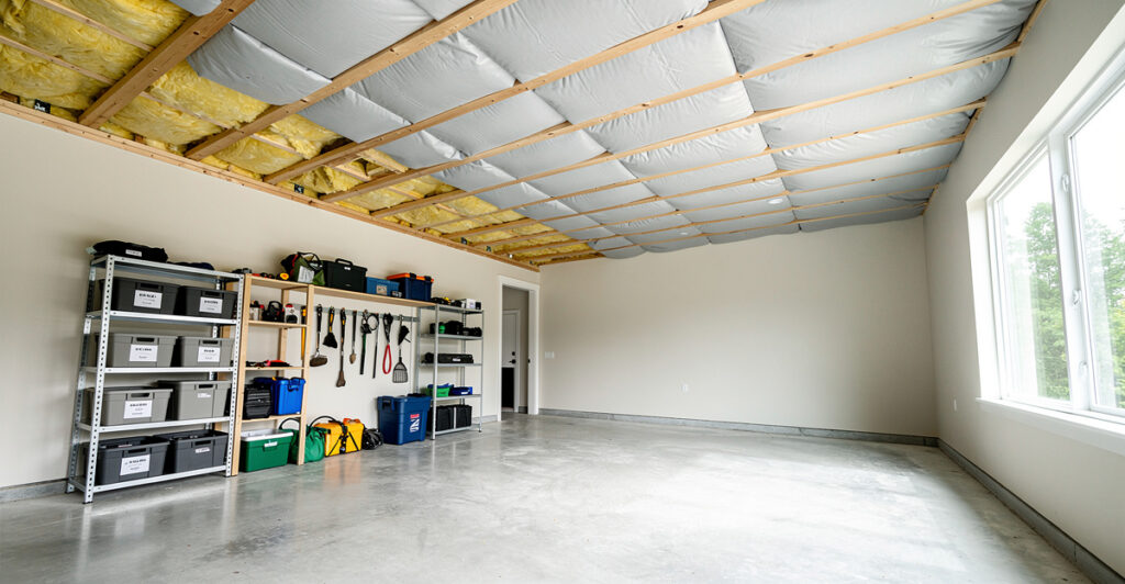 isolation plafond garage