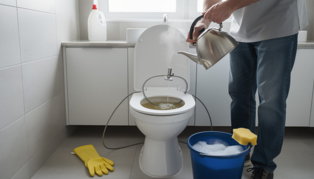 découvrez des méthodes efficaces pour déboucher vos wc sans ventouse, des solutions simples et rapides à adopter chez vous.