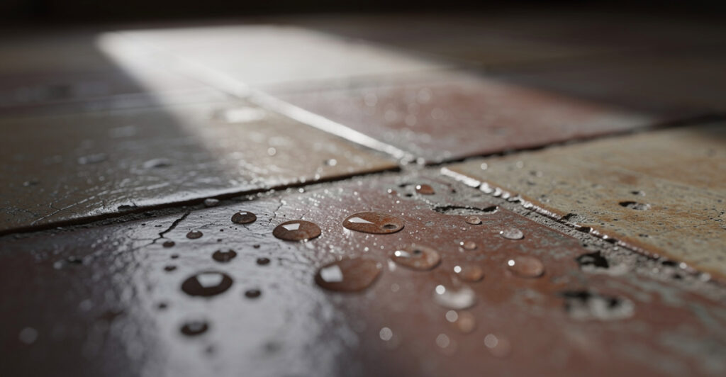 carrelage humide maison ancienne