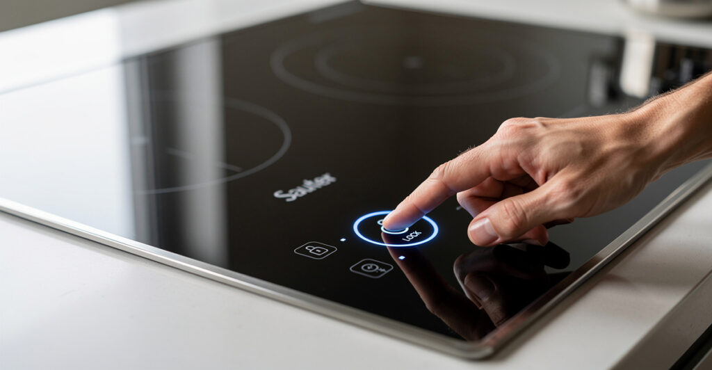 debloquer plaque induction sauter bloc