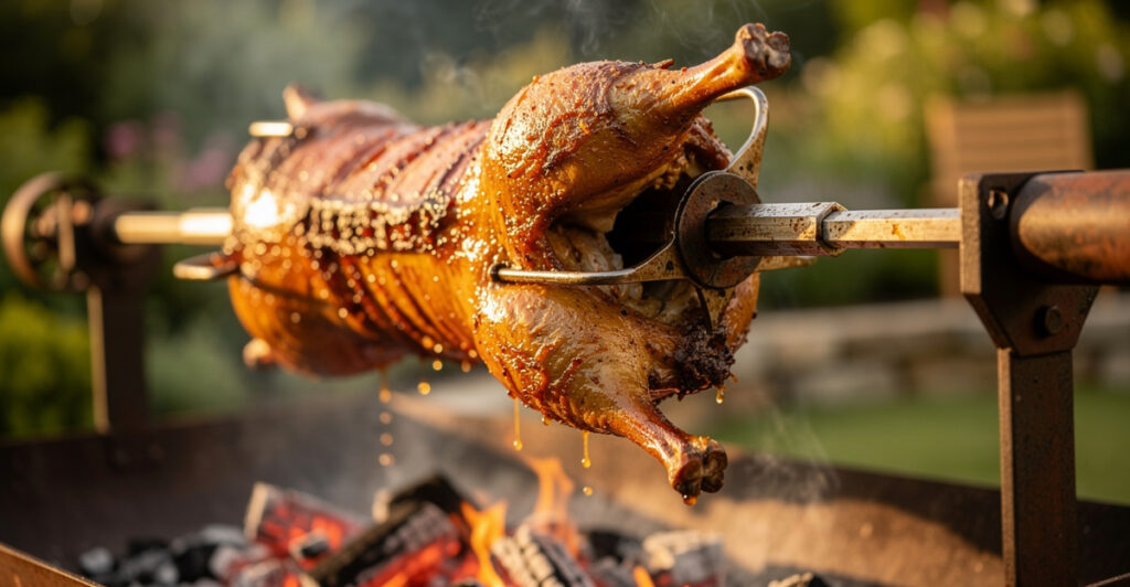 plan pour fabriquer un tourne broche pour mechoui