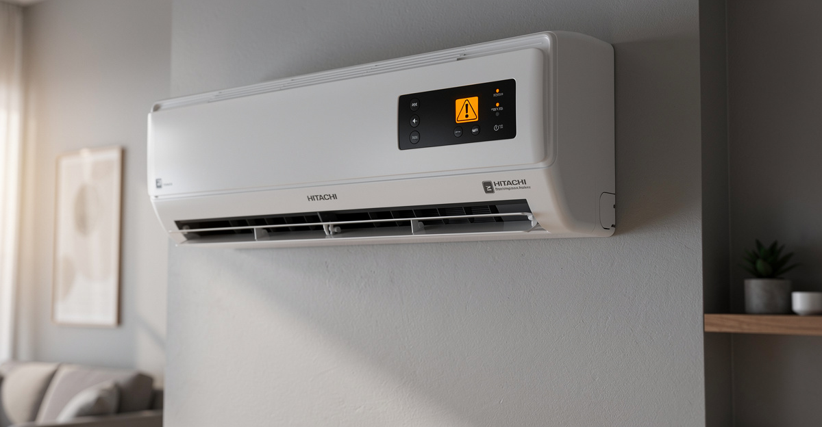 voyant orange clim hitachi