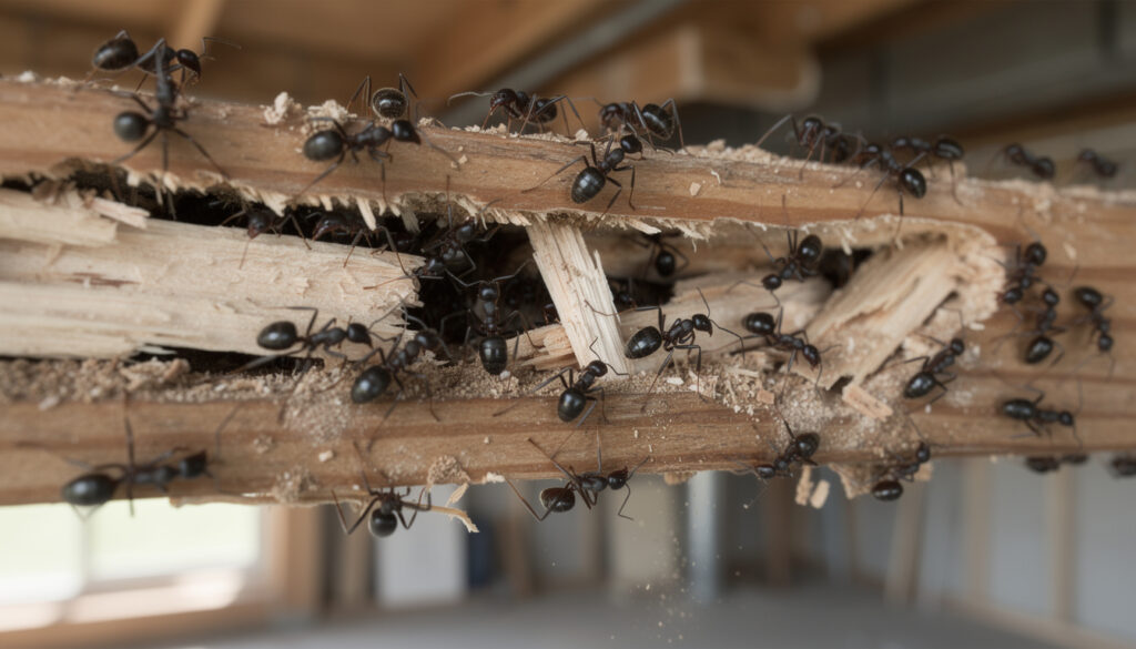 découvrez les dangers que les fourmis charpentières peuvent causer à votre habitation et apprenez comment protéger efficacement votre maison contre ces insectes destructeurs.
