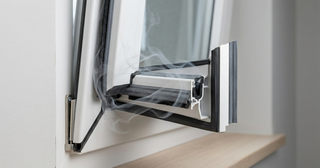 courant dair fenetre PVC