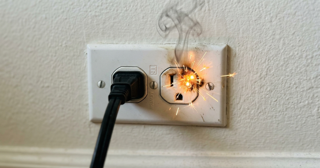 prise qui fait des etincelles prise qui fait des etincelles