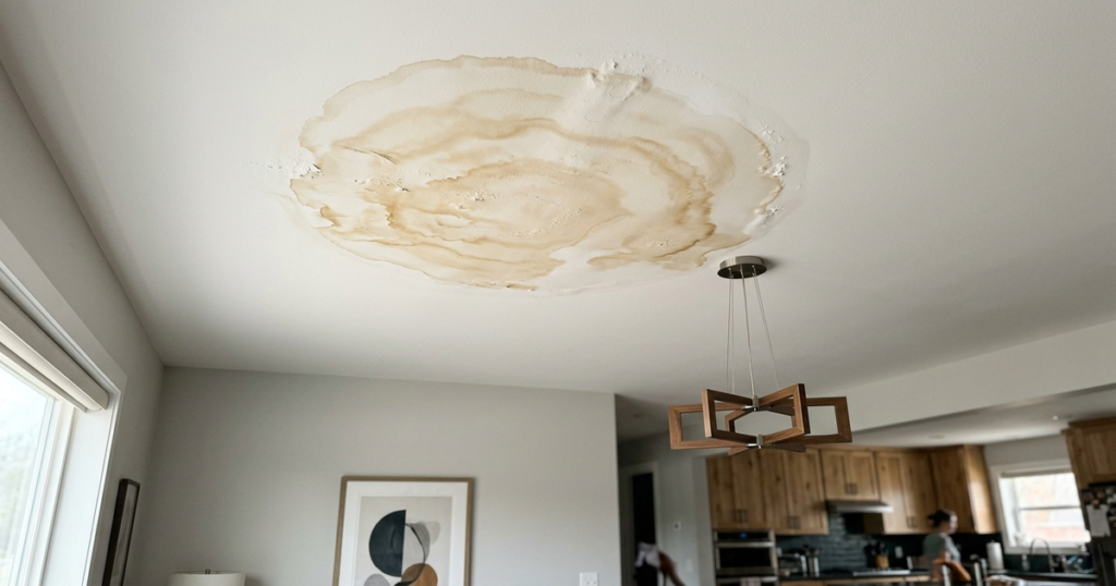 tache humidite plafond