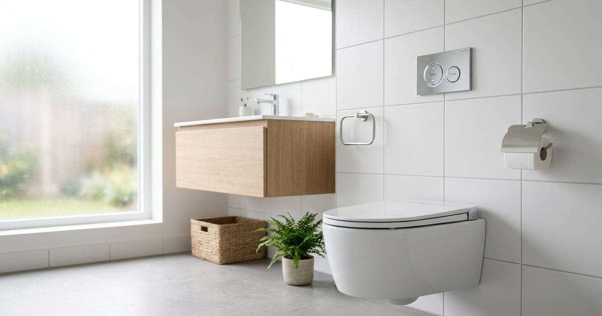 WC qui se vide tout seul