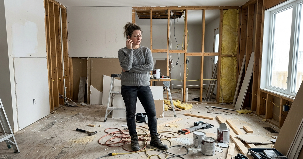 artisan ne revient pas finir
